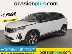 Blanco Usado 2021 Peugeot 3008 Allure Monovolumen | 16.591 € (Buen precio)