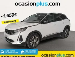 Blanco Usado 2021 Peugeot 3008 Allure Monovolumen | 16.591 € (Buen precio)