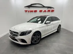 Blanco Usado 2021 Mercedes C220 Familiar | 31.990 € (Precio justo)