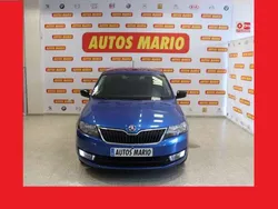Azul Usado 2016 Skoda Rapid Ambition Utilitario | 8900 € (Super precio)