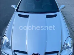 Gris / plata Usado 2004 Mercedes SLK200 Descapotable | 12.000 € (Precio justo)