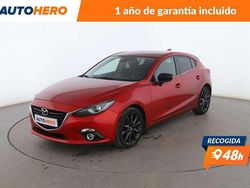 Rojo Usado 2016 Mazda 3 Luxury Berlina | 13.899 € (Precio justo)
