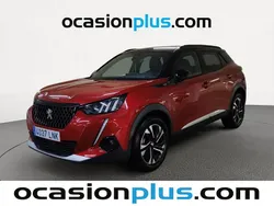 Rojo Usado 2021 Peugeot 2008 GT SUV | 17.682 € (Precio justo)
