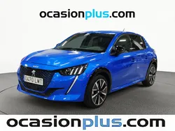 Azul Usado 2021 Peugeot e-208 GT Utilitario | 16.810 € (Super precio)
