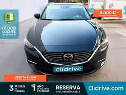 Negro Usado 2015 Mazda 6 Luxury Berlina | 12.690 € (Precio justo)