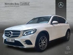 Blanco polar Usado 2016 Mercedes GLC250 AMG line SUV | 29.500 € (Precio justo)