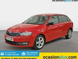 Rojo Usado 2016 Skoda Rapid Ambition Utilitario | 11.850 € (Precio justo)