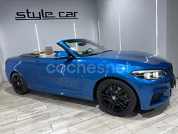 Azul Usado 2020 BMW 220 Descapotable | 29.950 € (Precio justo)