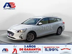 Blanco Usado 2018 Ford Focus Titanium Familiar | 13.950 € (Precio justo)