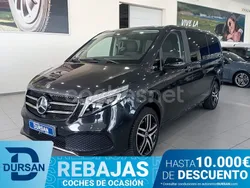 Negro Usado 2021 Mercedes V250 Avantgarde Monovolumen | 49.990 € (Precio justo)