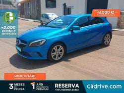 Azul Usado 2016 Mercedes A220 Urban Berlina | 15.490 € (Precio justo)