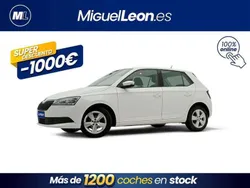 Blanco Usado 2021 Skoda Fabia Ambition Utilitario | 11.985 € (Precio justo)