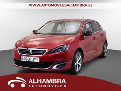 Rojo Usado 2017 Peugeot 308 GT-line Berlina | 10.360 € (Precio justo)