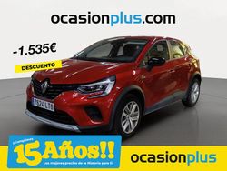 Rojo Usado 2021 Renault Captur Intens SUV | 16.290 € (Precio justo)