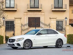 Blanco Usado 2021 Mercedes C300e Berlina | 32.900 € (Un poco caro)