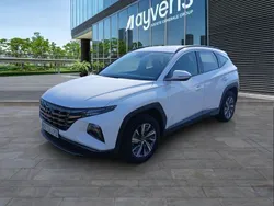 Blanco Usado 2021 Hyundai Tucson SUV | 23.800 € (Precio justo)