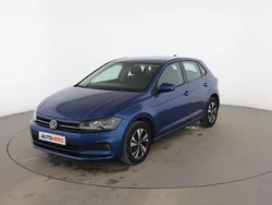 Azul Usado 2021 VW Polo Advance Berlina | 13.799 € (Precio justo)