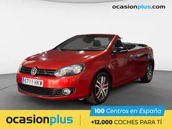 Rojo Usado 2012 VW Golf Cabriolet Descapotable | 8750 € (Precio justo)