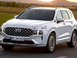 Blanco Usado 2017 Hyundai Santa Fe SUV | 18.990 € (Precio justo)