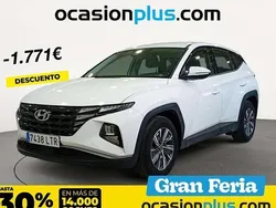 Blanco Usado 2021 Hyundai Tucson SUV | 17.719 € (Precio justo)