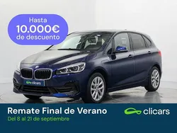 Azul Usado 2021 BMW 225 Active Tourer Monovolumen | 18.990 € (Precio justo)