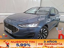 Azul Usado 2023 Ford Focus ST-Line Familiar | 14.950 € (Precio justo)