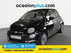 Negro Usado 2016 Fiat 500 Lounge Utilitario | 6850 € (Precio justo)