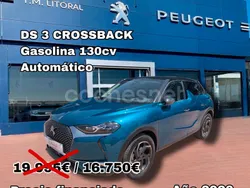 Azul Usado 2020 DS Automobiles DS3 Crossback Grand Chic SUV | 19.995 € (Precio justo)
