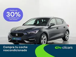 Gris Usado 2021 Seat Leon FR Berlina | 18.990 € (Precio justo)