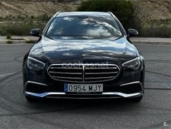 Negro Usado 2021 Mercedes E200 Familiar | 29.500 € (Buen precio)