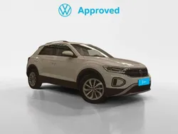 Blanco Usado 2022 VW T-Roc Life SUV | 21.490 € (Precio justo)
