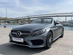 Gris Usado 2017 Mercedes C220 Descapotable | 31.900 € (Caro)