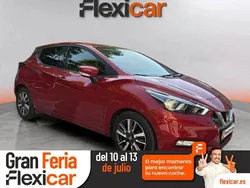 Rojo Usado 2019 Nissan Micra Acenta Utilitario | 11.890 € (Precio justo)