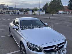 Gris / plata Usado 2016 Mercedes C220 AMG line Coupe | 26.500 € (Precio justo)