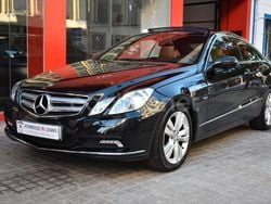 Negro Usado 2010 Mercedes E250 Coupe | 14.990 € (Precio justo)