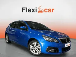 Azul Usado 2021 Peugeot 308 Active Berlina | 11.490 € (Precio justo)