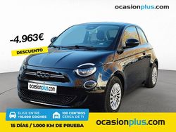 Negro Usado 2022 Fiat 500e Action Utilitario | 12.290 € (Precio justo)