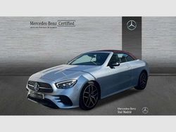 Plateado Usado 2023 Mercedes E220 Descapotable | 52.595 €