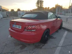 Rojo Usado 2009 BMW 120 Cabriolet Descapotable | 8350 € (Un poco caro)