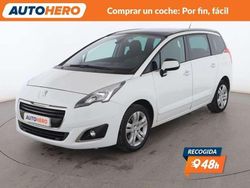 Blanco Usado 2015 Peugeot 5008 Allure Monovolumen | 10.599 € (Precio justo)