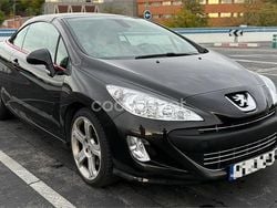 Negro Usado 2009 Peugeot 308 CC Descapotable | 5200 € (Buen precio)