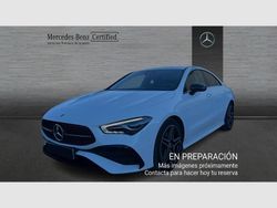 Blanco Usado 2025 Mercedes CLA220 AMG line Berlina | 42.490 € (Un poco caro)