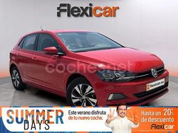 Rojo Usado 2019 VW Polo Advance Berlina | 15.490 € (Precio justo)