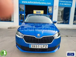 Azul Usado 2021 Skoda Fabia Ambition Berlina | 13.600 € (Precio justo)