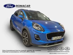 Azul Usado 2021 Ford Puma Titanium SUV | 16.995 € (Buen precio)