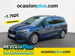 Azul Usado 2020 BMW 216 Gran Tourer Monovolumen | 19.390 € (Un poco caro)