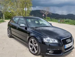 Negro Usado 2012 Audi A3 Sportback Ambition Berlina | 9000 € (Precio justo)