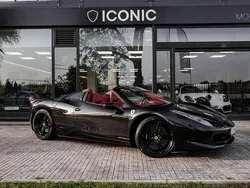 Negro Usado 2012 Ferrari 458 Descapotable | 229.900 € (Un poco caro)