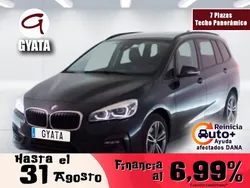 Negro Usado 2021 BMW 218 Gran Tourer Monovolumen | 26.990 € (Un poco caro)