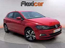 Rojo Usado 2019 VW Polo Advance Berlina | 14.190 € (Precio justo)